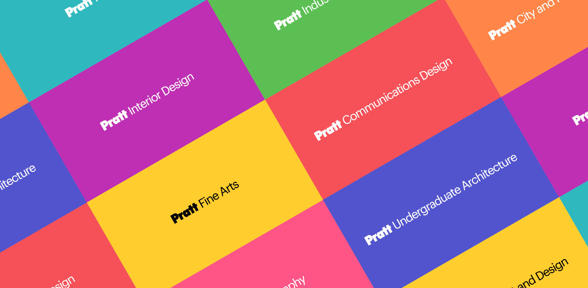 mockup of logos on business cards, in different colors